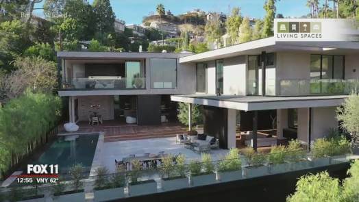 Top Property: A lavish modern home set above the Sunset Strip
